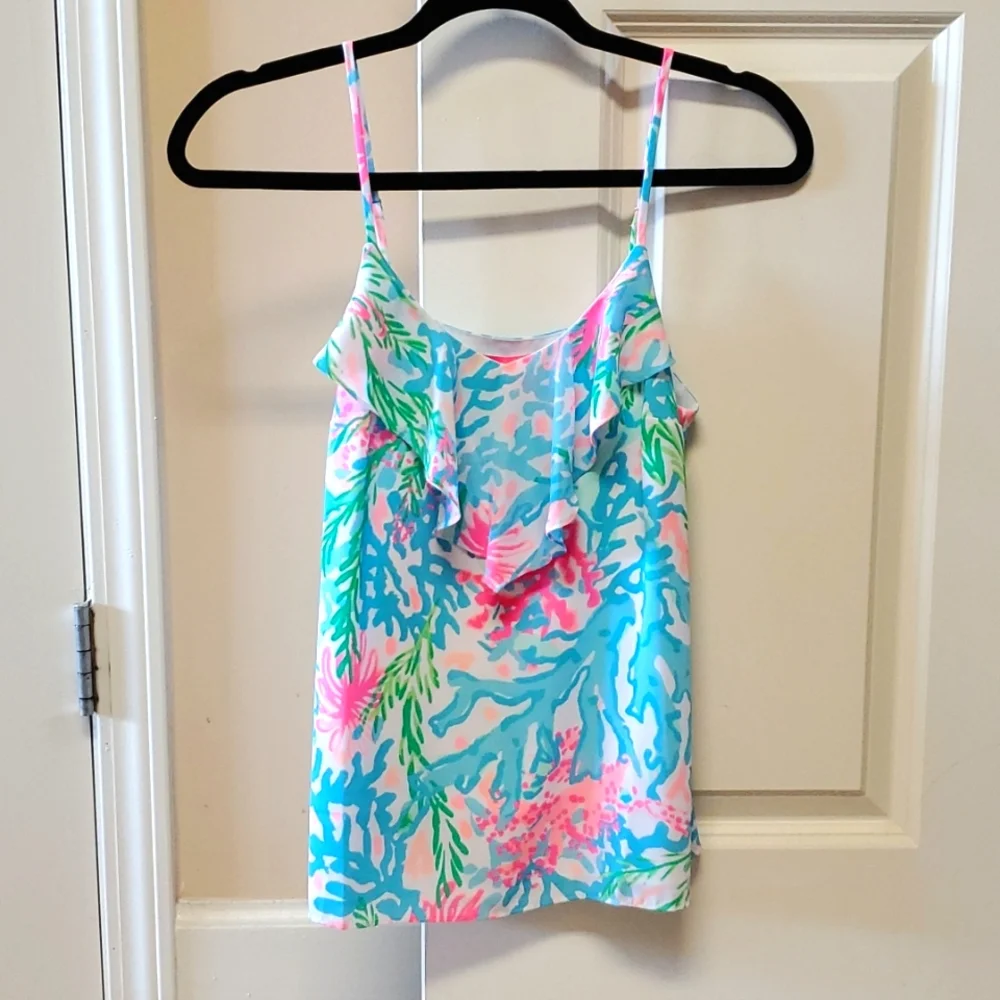 Lilly Pulitzer Karmen cami, size XXS, $40 - Picture 1 of 3
